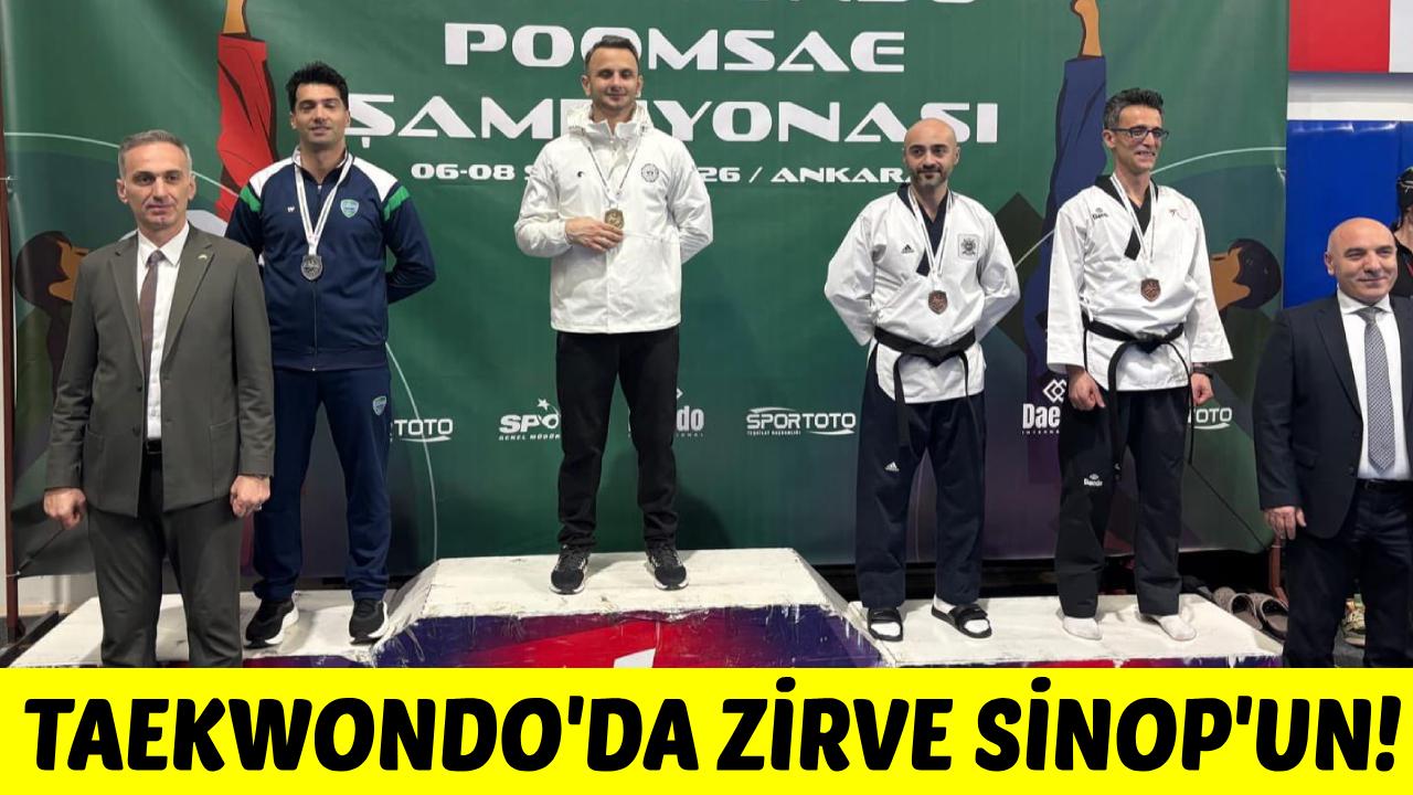 Türkiye şampiyonluğu Sinop'a geldi!