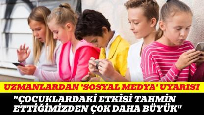 Uzmanlar alarm verdi: Sosyal medya çocuk gelişimini derinden etkiliyor