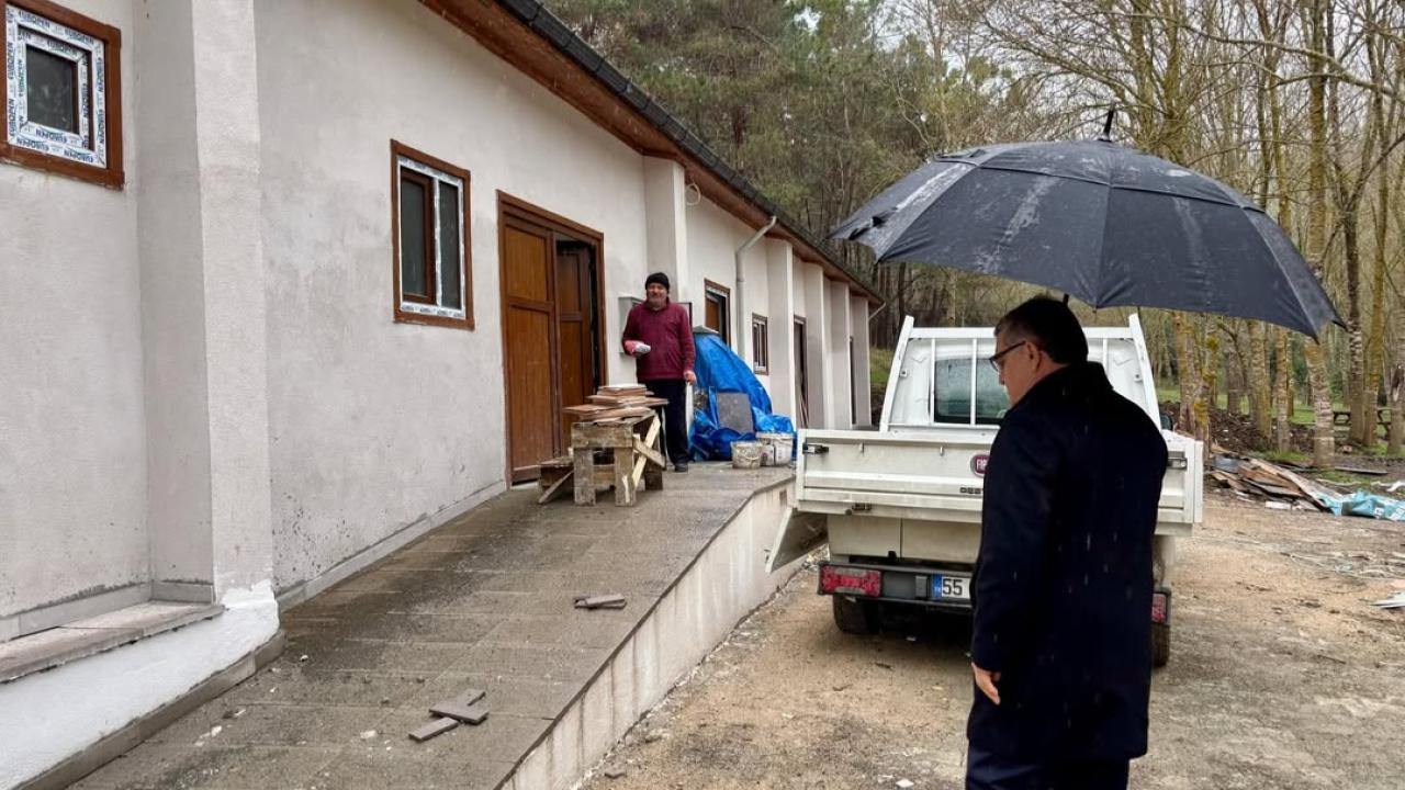 Vali Özarslan’dan Nisi Göleti'ne yerinde inceleme