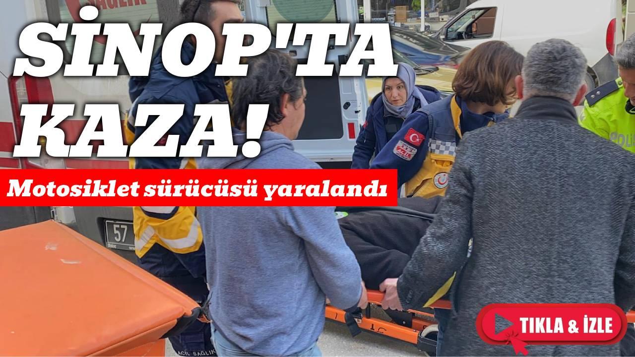 Yayaya yol veren otomobile arkadan çarptı: 1 yaralı