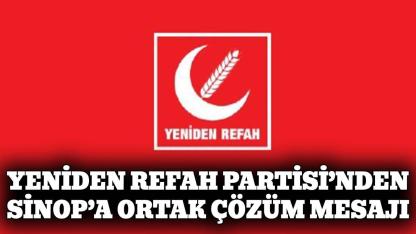 Yeniden Refah Partisi, Sinop’ta iş ve destek çözümü önerdi