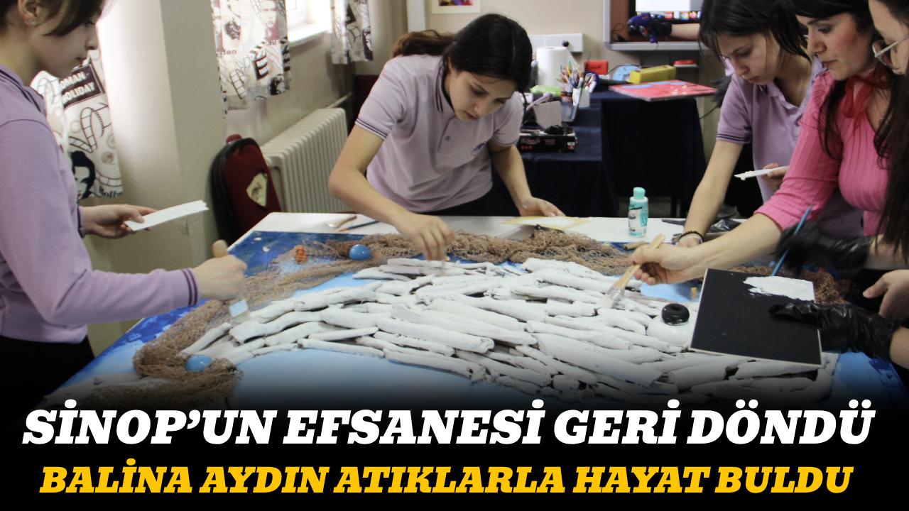 Yerel hafıza çocukların ellerinde: Balina Aydın 32 yıl sonra yeniden Sinop'ta