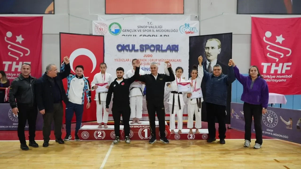 Yıldızlar Judo Grup müsabakaları Sinop'ta tamamlandı