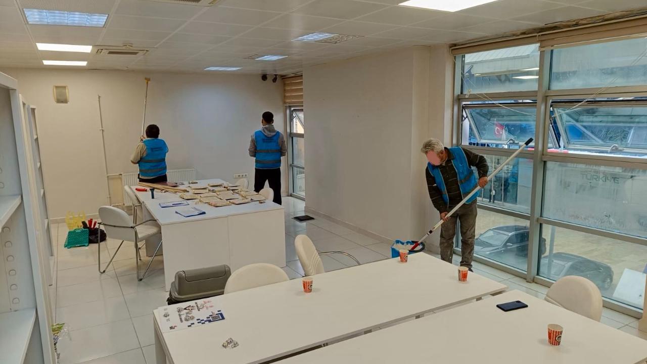 Yükümlülerden Gençlik Merkezi’ne estetik dokunuş