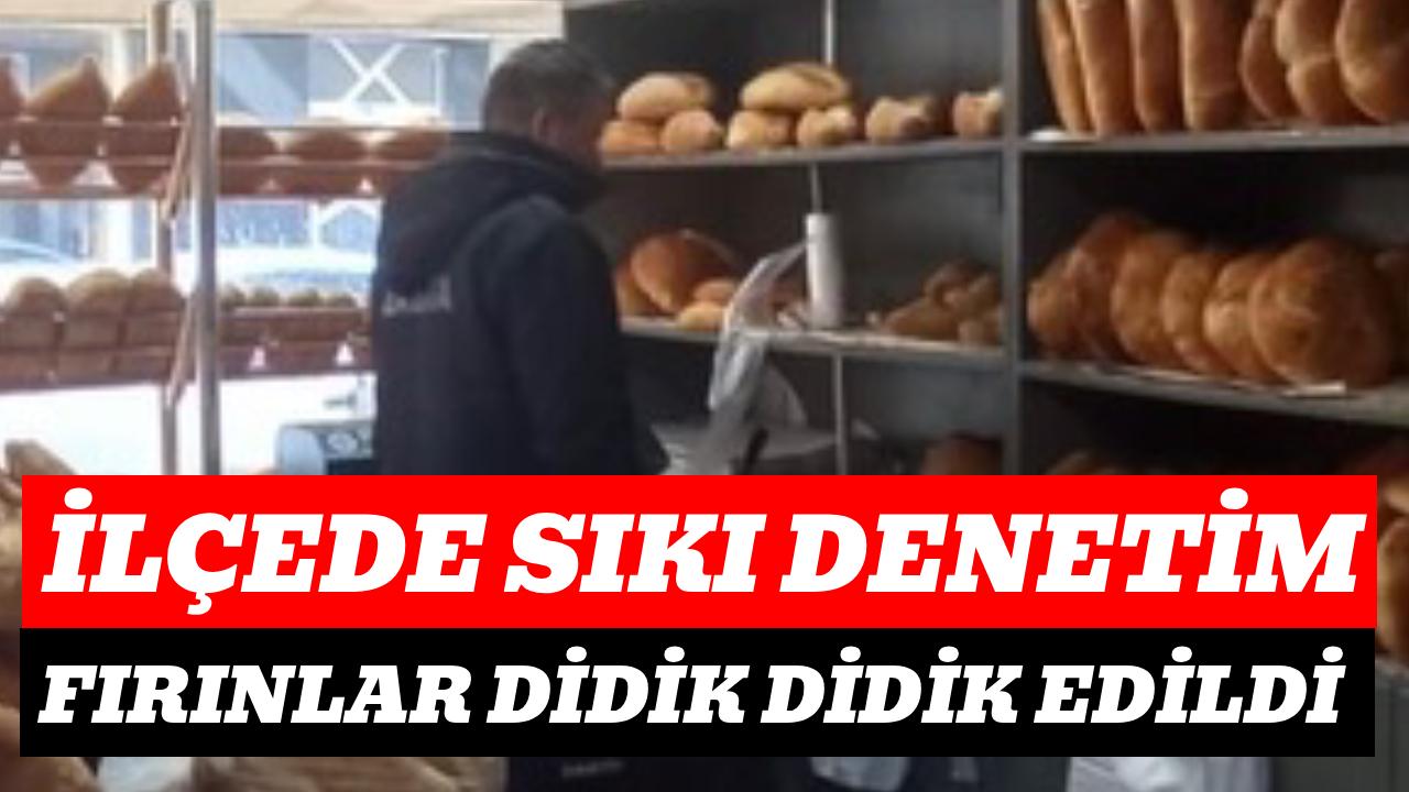 Zabıta ekipleri fırınları denetledi