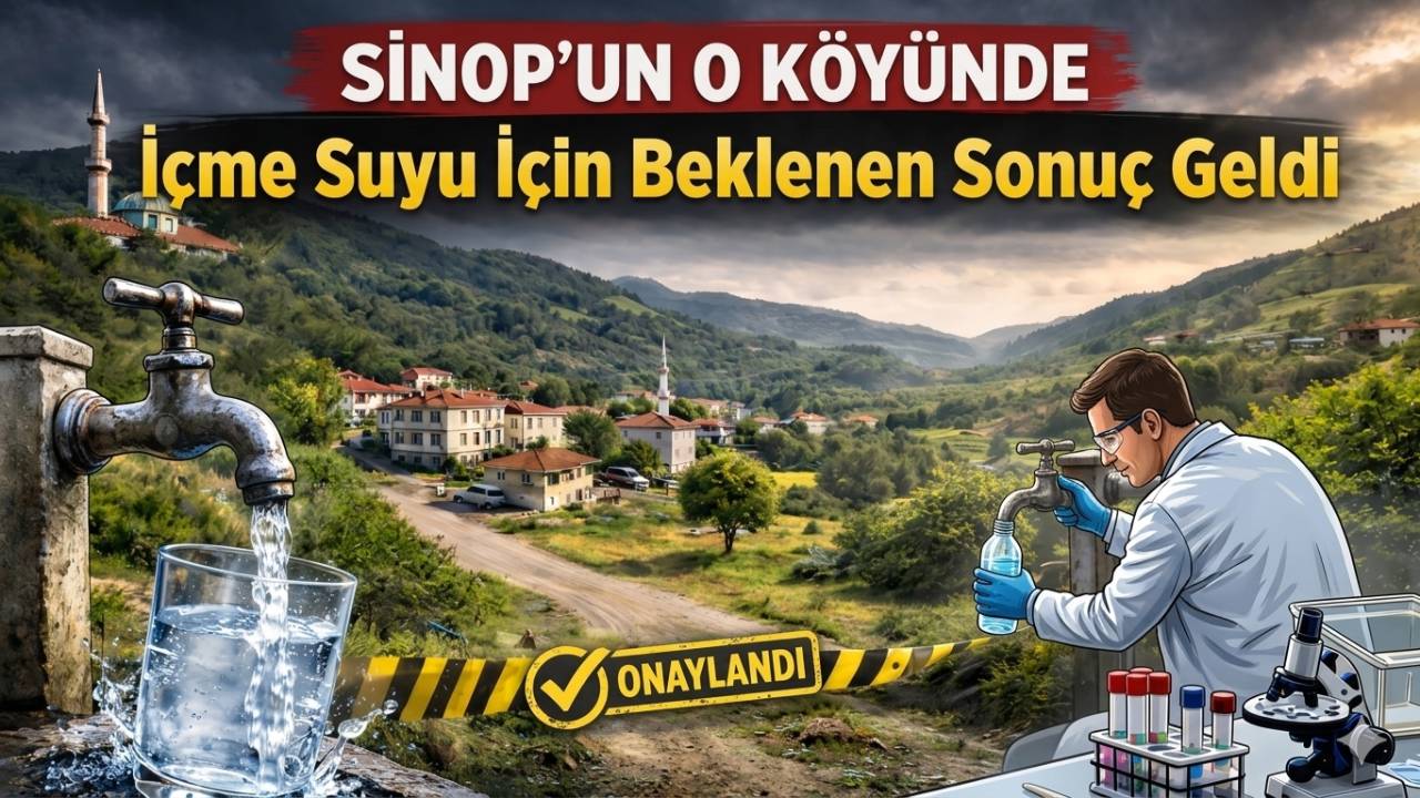Akçabük Köyü’nde su analizi sonuçları belli oldu
