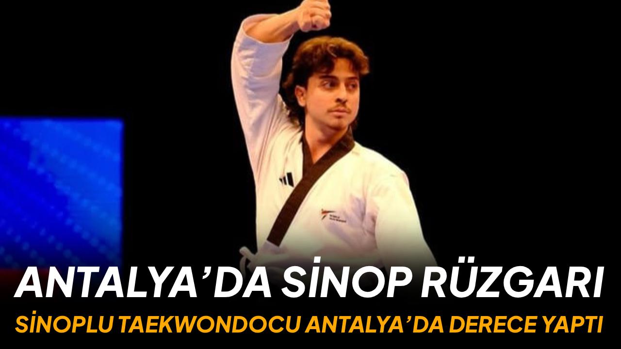 Antalya’da Sinop rüzgarı: Furkan Bayrak’tan çifte madalya