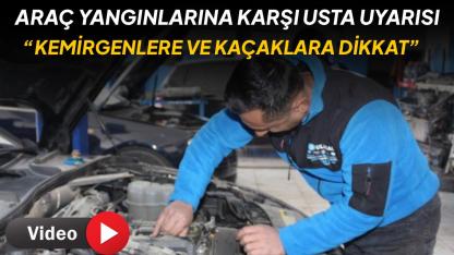 Araç yangınlarında 'yakıt ve yağ kaçağı' detayı