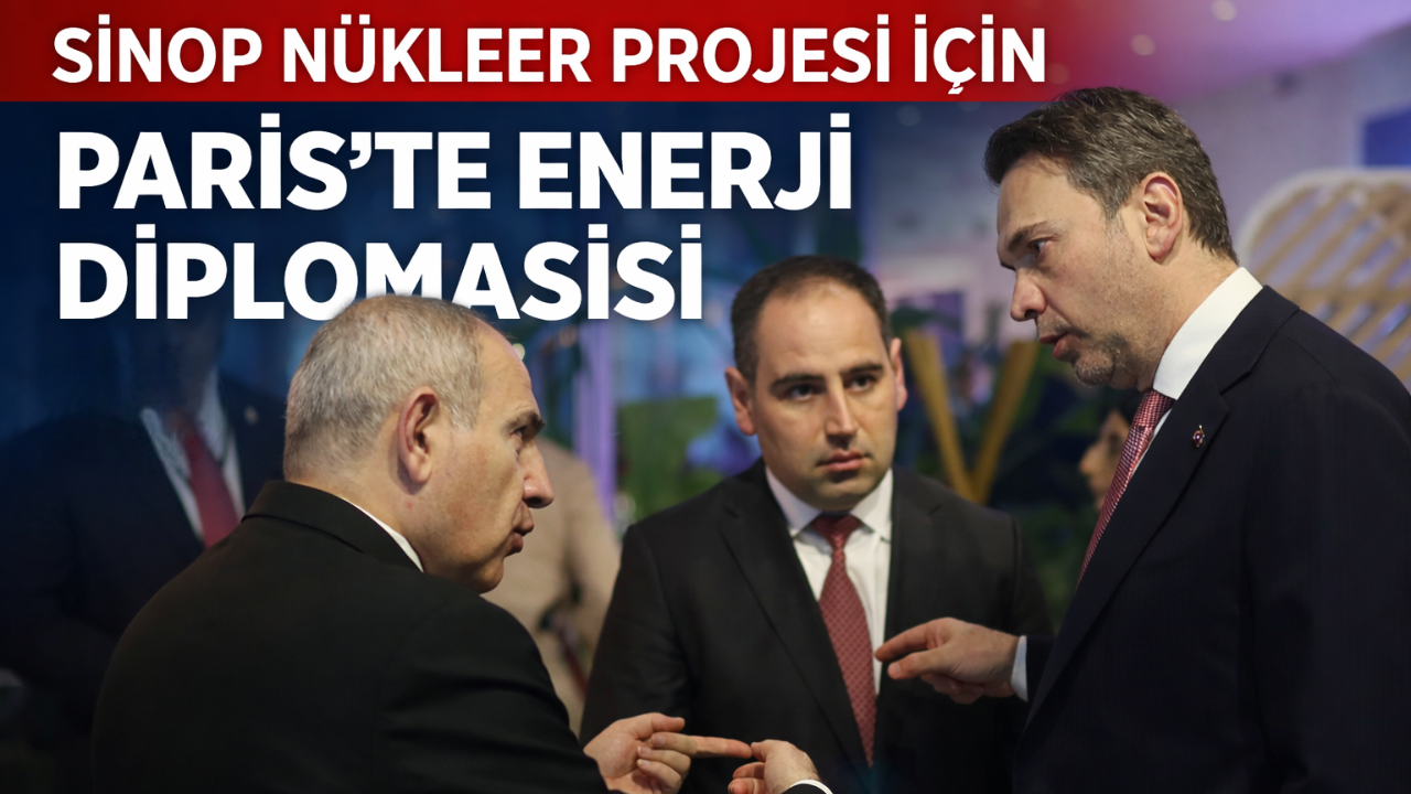 Bakan Bayraktar'dan Paris'te enerji çıkarması