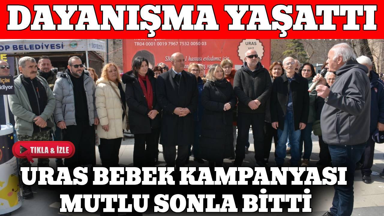 Binlerce yürek bir oldu: Uras bebek tedavi yolunda