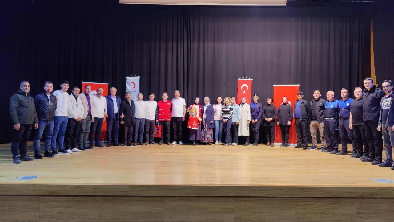 Boyabat’ın gönüllü kahramanları göreve hazır