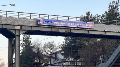 Boyabat’ta şehitlerin isimleri üstgeçitlerde yaşayacak