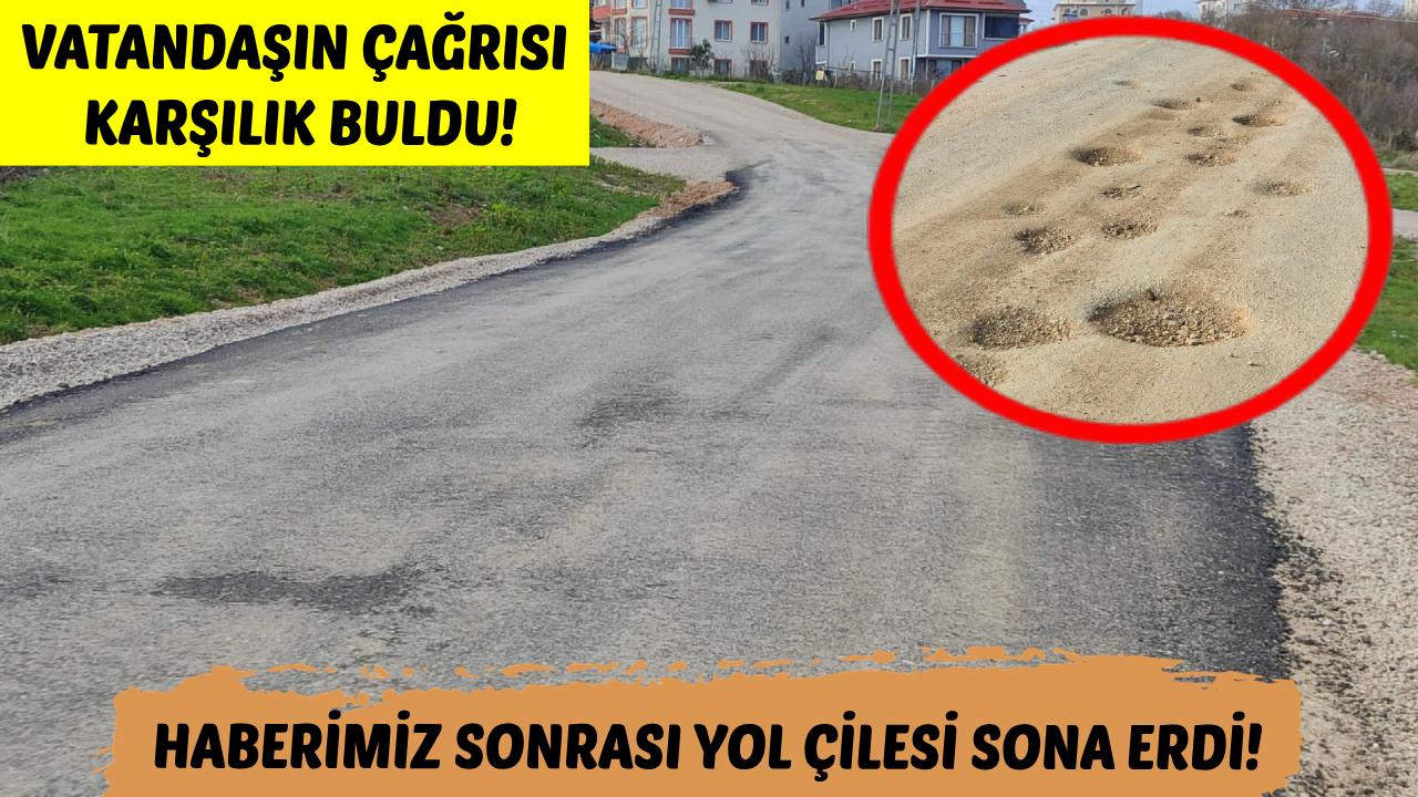 "Bu Yolu Kim Yapacak?" demişlerdi, belediye sorunu çözdü!
