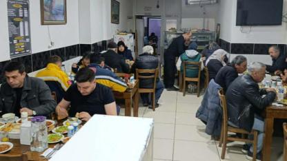 Dikmen'de esnaflar iftar sofrasında buluştu