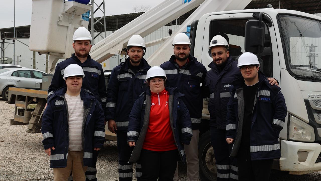 Down sendromlu çocuklar enerji sektörünü keşfetti