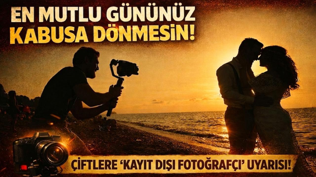 Düğün sezonu öncesi çiftlere "kayıt dışı fotoğrafçı" uyarısı