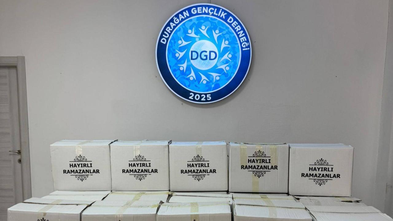 Durağan Gençlik Derneği Ramazan’da ihtiyaç sahiplerini unutmadı