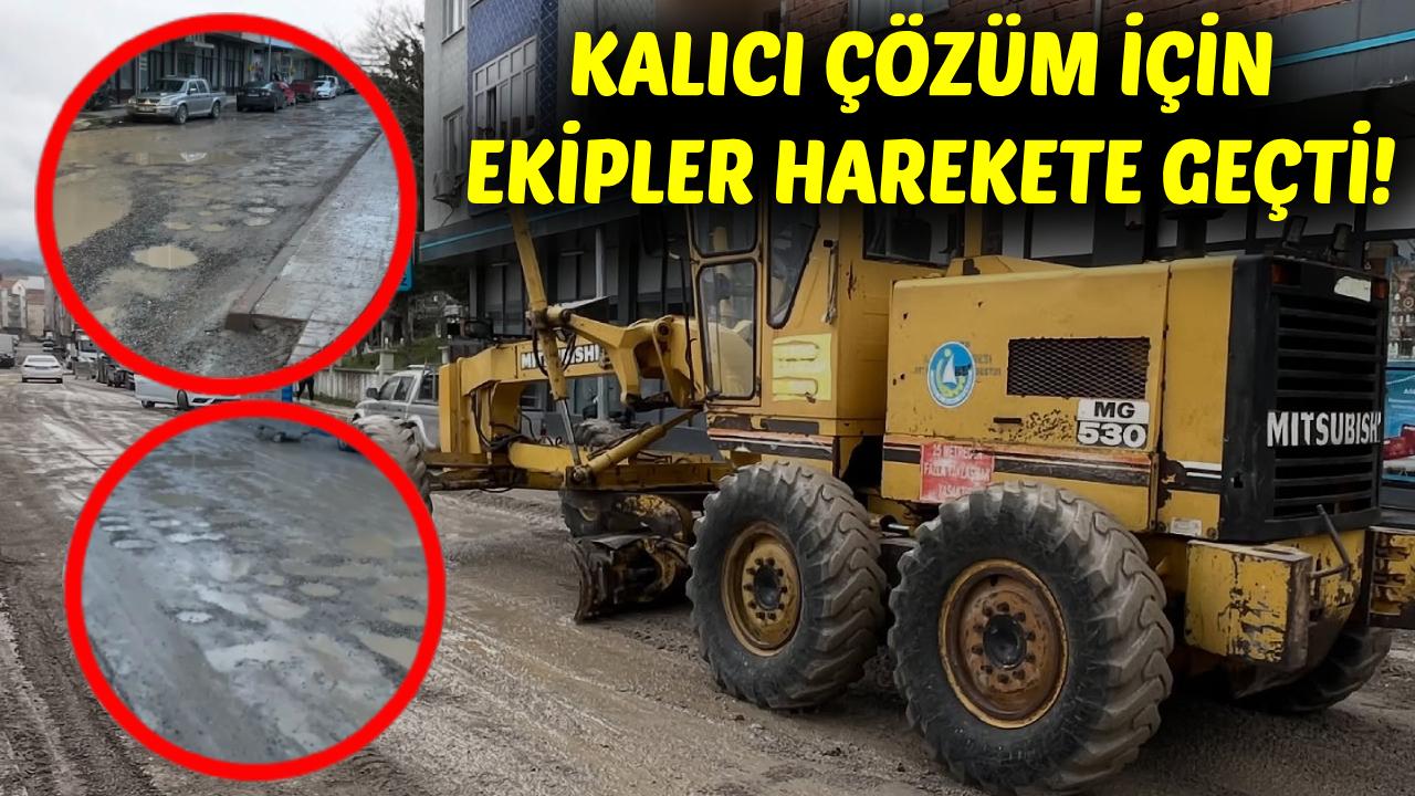 Ekiplerden "Köstebek Yuvası" yollara neşter