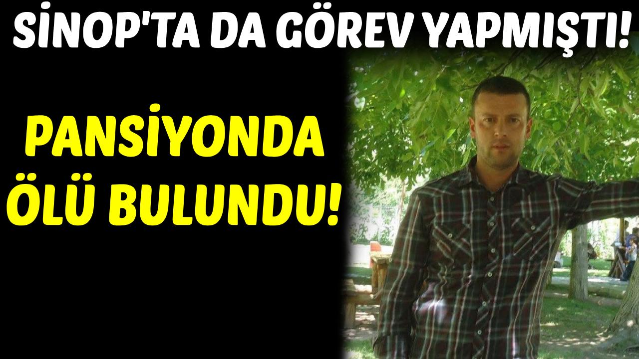 Emekli jandarma personeli pansiyon odasında ölü bulundu