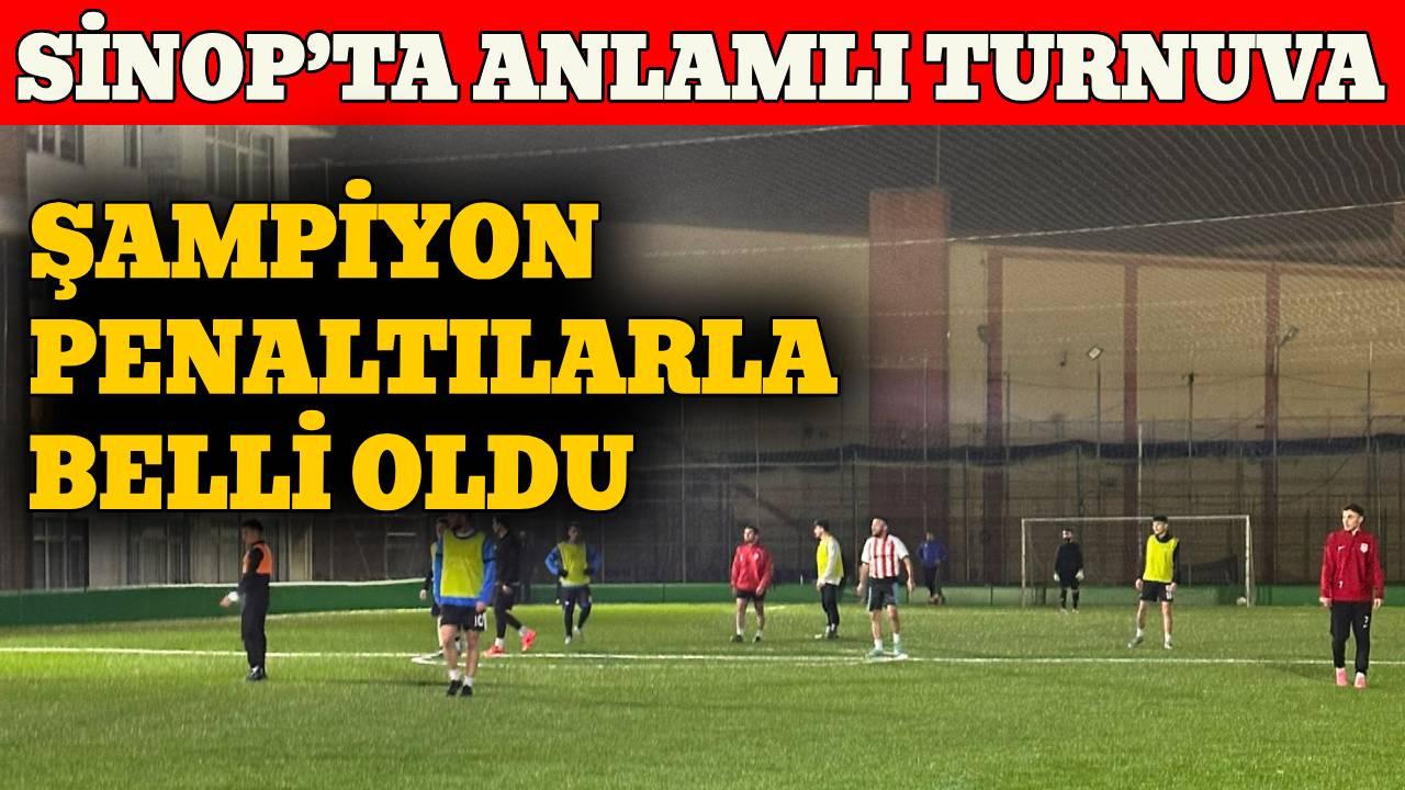 Emre Saatci Turnuvası’nda kupa sahibini buldu