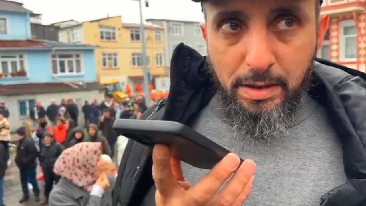 Enkaz altındaki yakınıyla telefonda görüştü