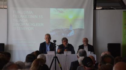 Fukuşima’nın 15. yılında Sinop’ta nükleer karşıtı panel