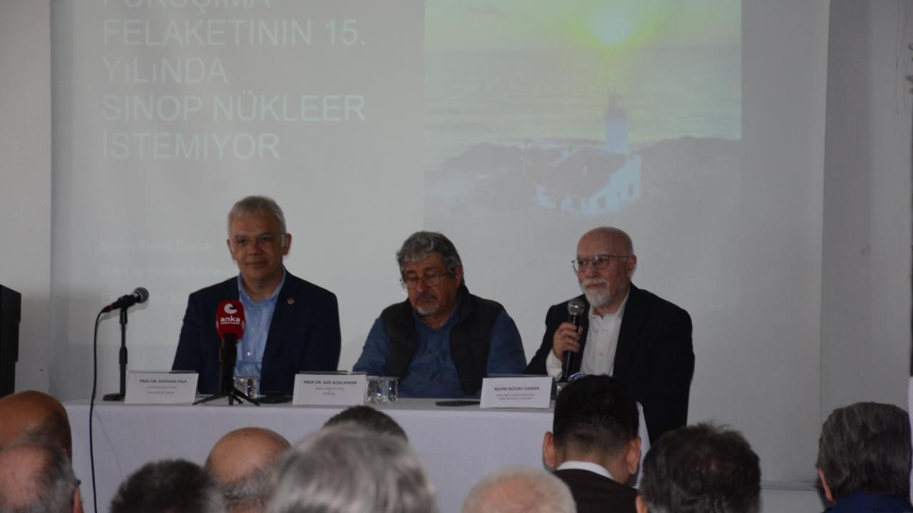 Fukuşima’nın 15. yılında Sinop’ta nükleer karşıtı panel
