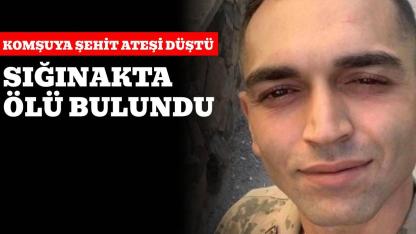 Genç asker sığınakta ölü bulundu