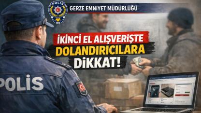 Gerze Emniyetinden ikinci el alışveriş uyarısı