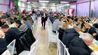 Gerze esnafı iftar sofrasında buluştu