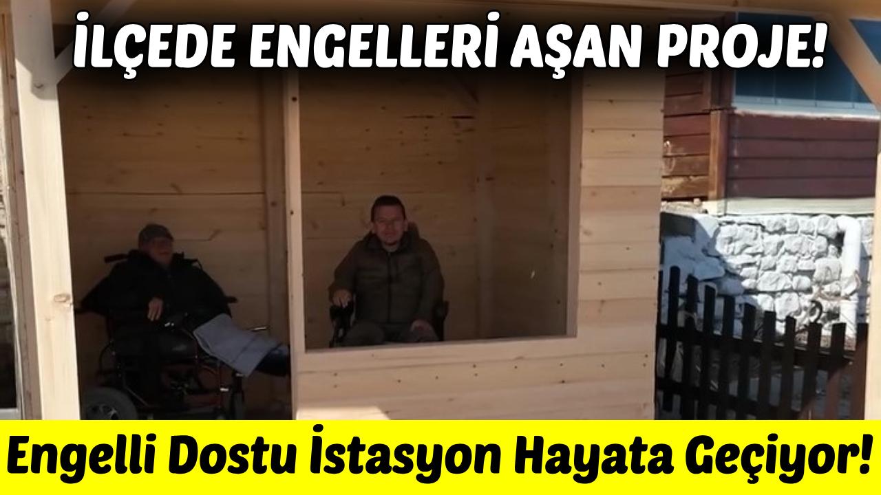 Gerze’de engelliler için yeni sosyal alan