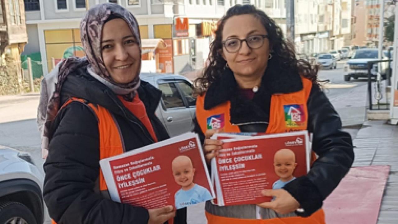 Gerze’de LÖSEV Gönüllülerinden Ramazan’da iyilik hareketi