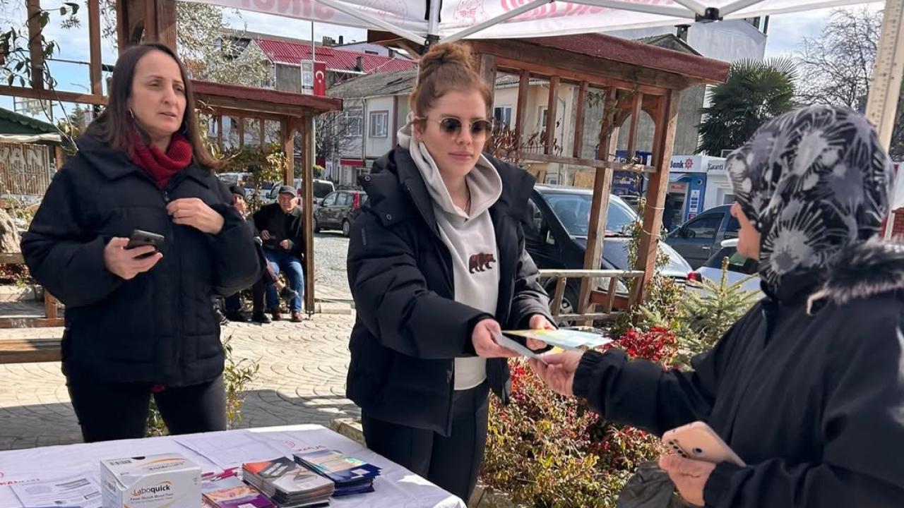 Gerze’de oruçta sağlık bilgilendirmesi