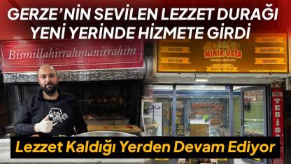 Gerze’nin sevilen lezzet durağı yeni yerinde hizmete girdi