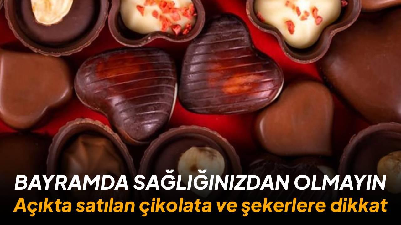 Görüntüsüne aldanmayın: Açıkta satılan şekerler sağlığınızı tehdit edebilir