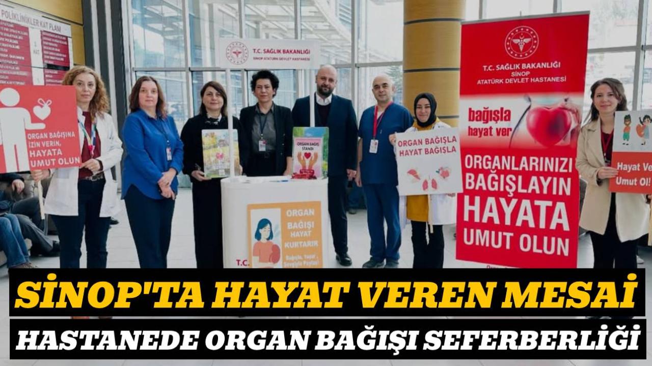 Hasta yakınlarına organ bağışının önemi anlatıldı