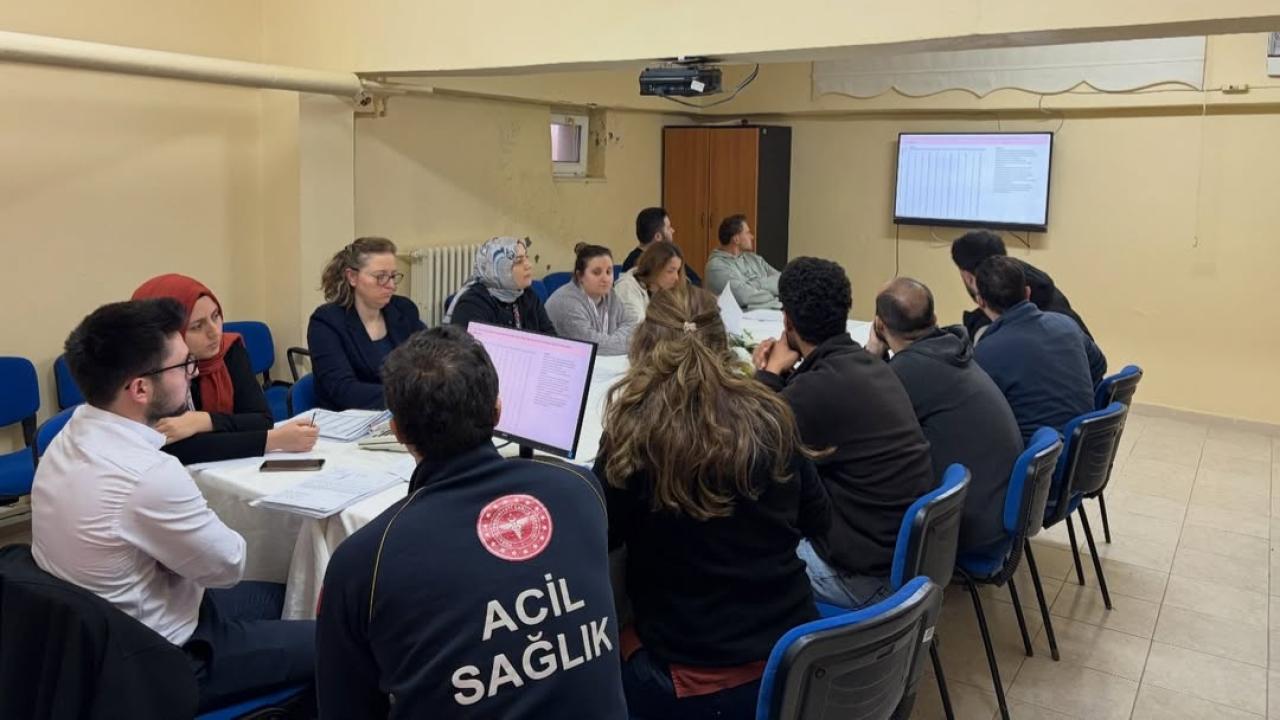 Hastanede personel görüşleri dinlendi