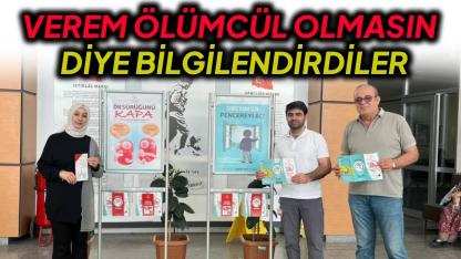 Hastanede veremden korunma yolları anlatıldı