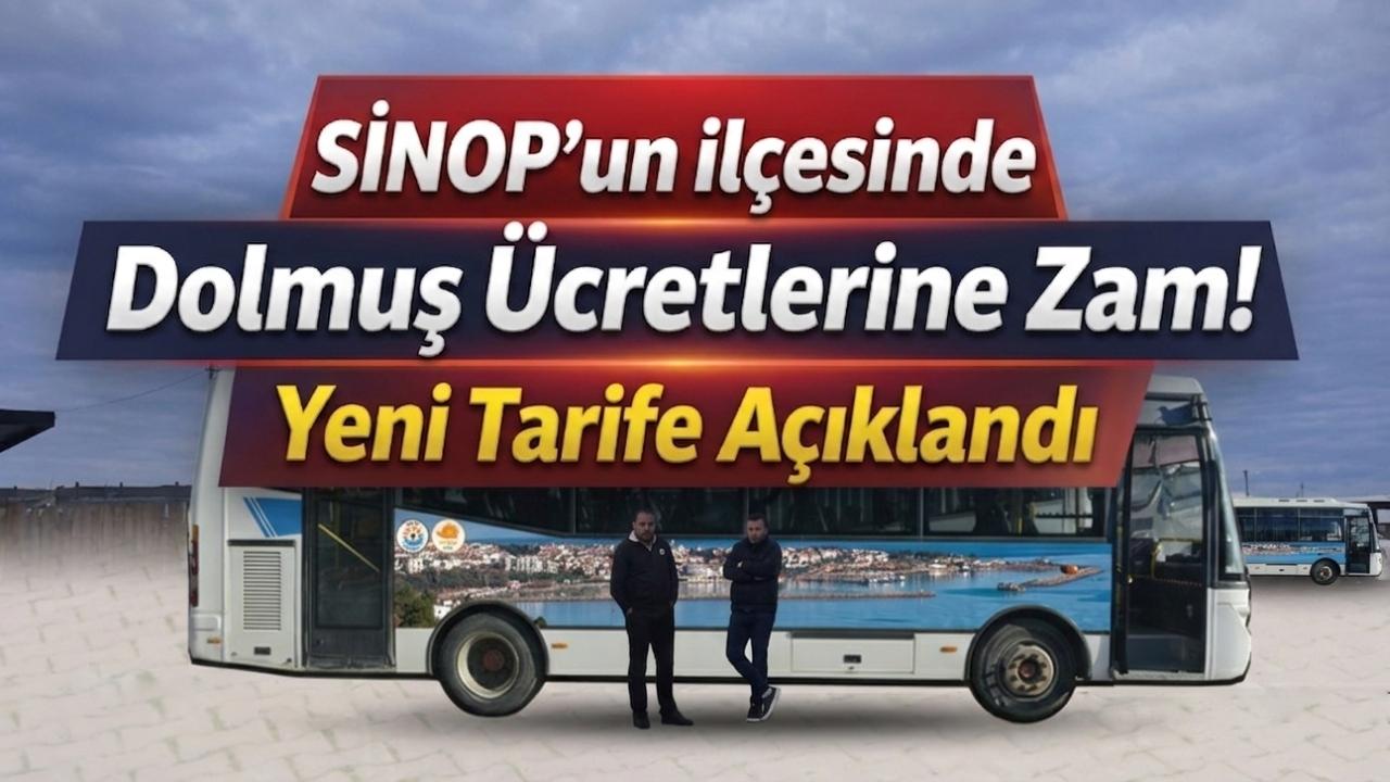 İlçede toplu taşımaya zam!