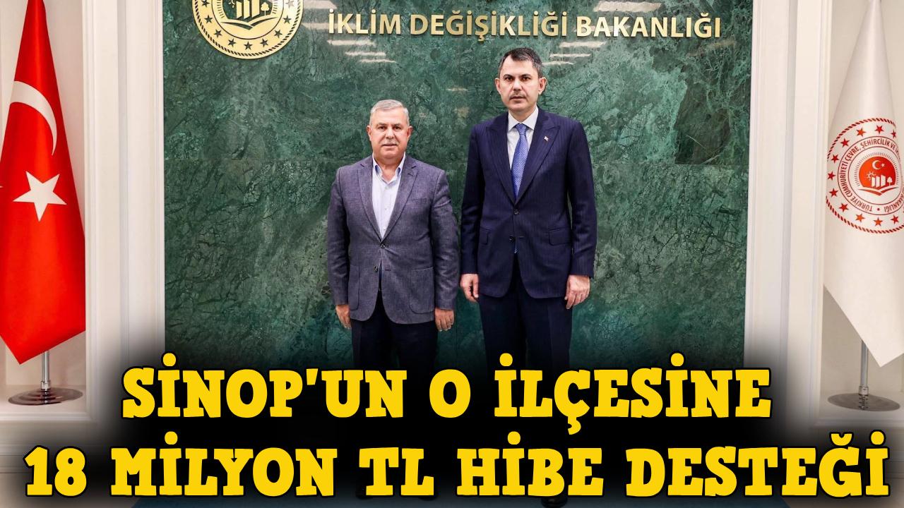 İlçeye 18 milyonluk hibe desteği