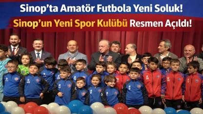 İnceburunspor görkemli törenle kapılarını açtı