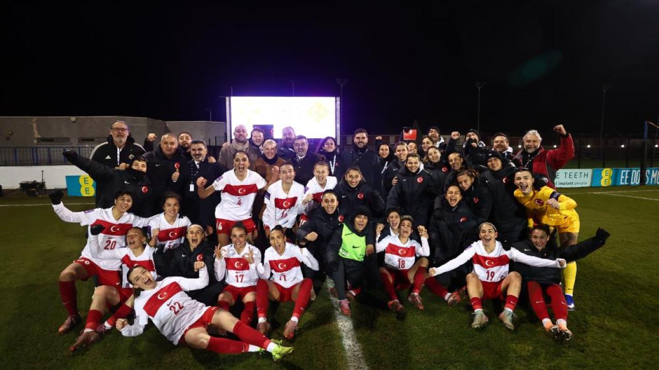 Kadın A Milli Takımı, Kuzey İrlanda'yı 1-0 mağlup etti