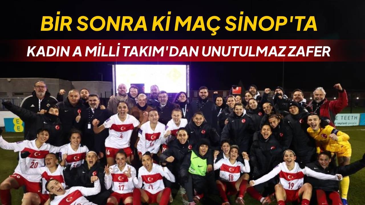 Kadın A Milli Takımı, Kuzey İrlanda'yı 1-0 mağlup etti