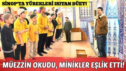 Meşhur ilahi bu kez Türkeli’de yankılandı