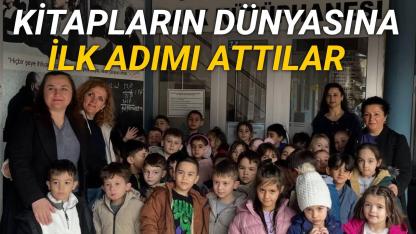 Miniklerden kitap dünyasına ilk adım