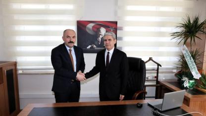 Mustafa Çelik yeni görevine başladı