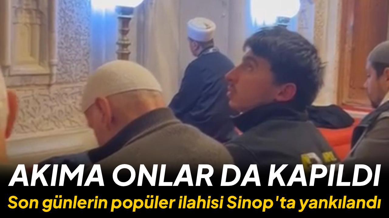O ilahi bu kez Alaaddin Camii’nde yankılandı