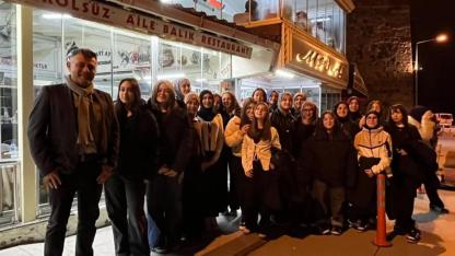 Öğrenciler ramazan sofrasında buluştu