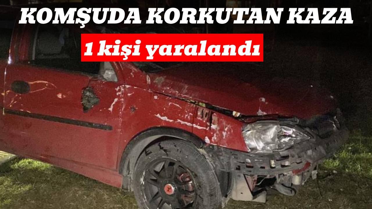 Otomobil takla attı: 1 yaralı
