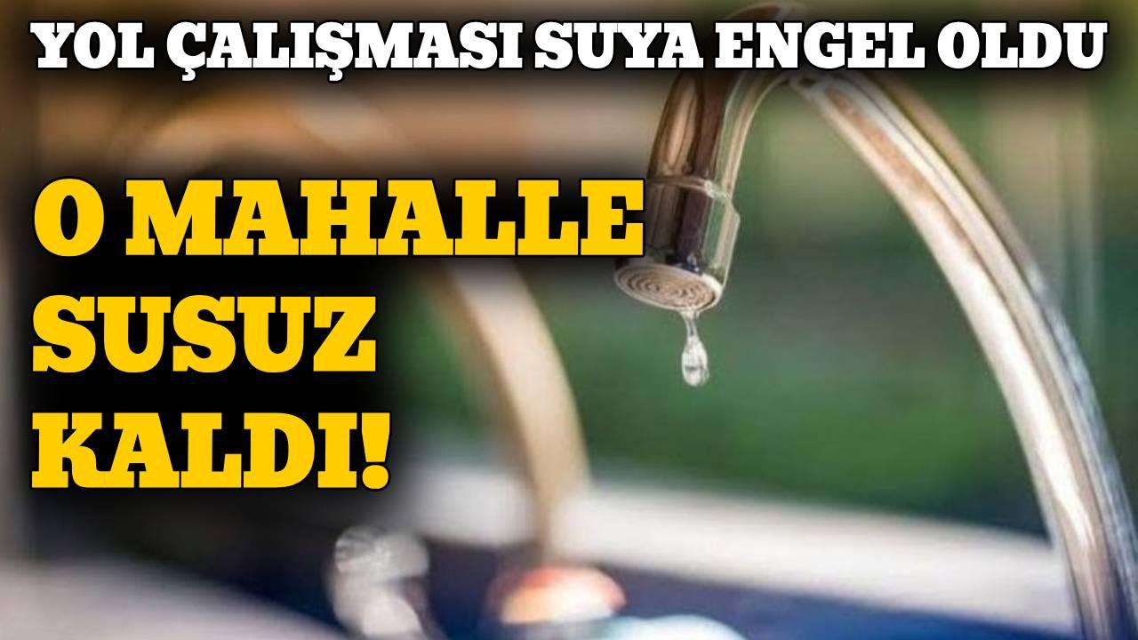 Sinop’ta su kesintisi yaşandı